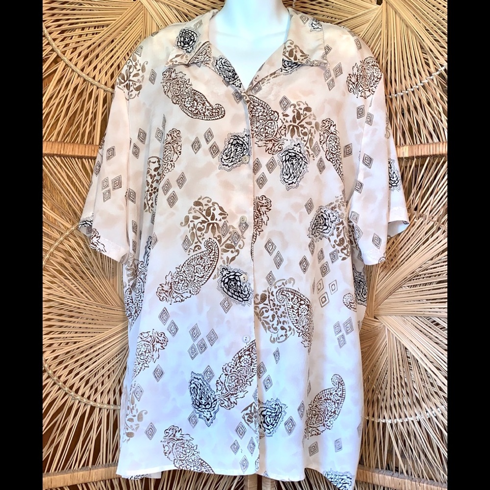 Laura Scott Woman Button Up Blouse Plus Size 26W